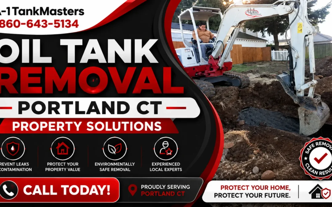 Oil Tank Removal Portland CT Property Solutions - Call Today