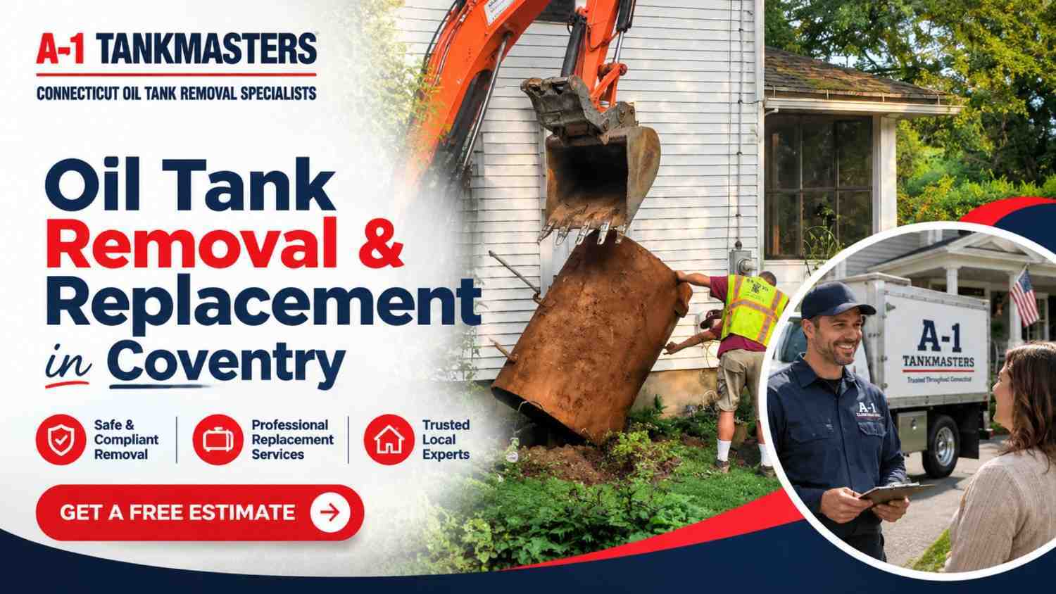 Oil Tank Removal & Replacement in Coventry