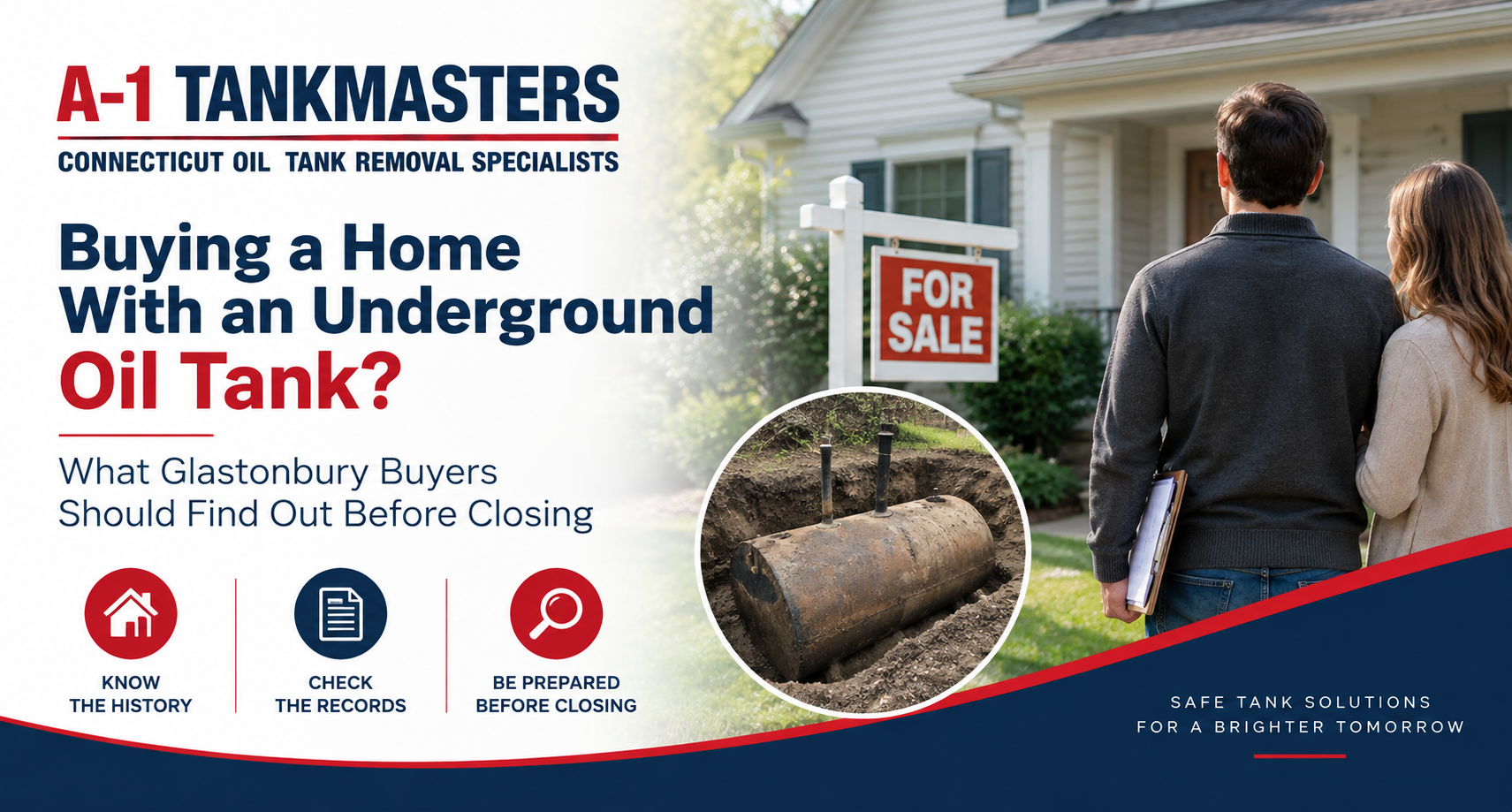Underground oil tank Glastonbury home